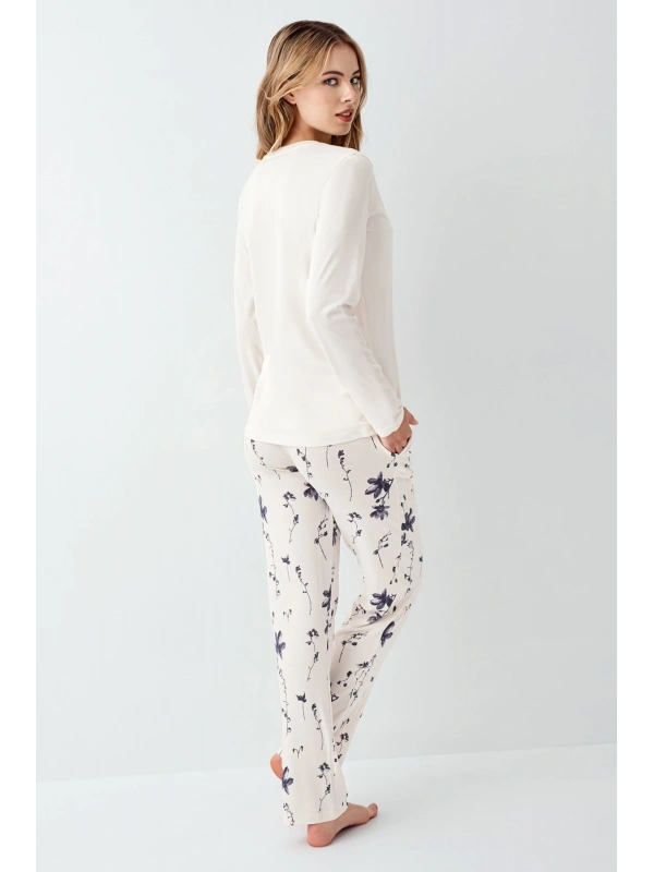 Arnetta 3411-s Kadın Uzun Kol Pijama Takım