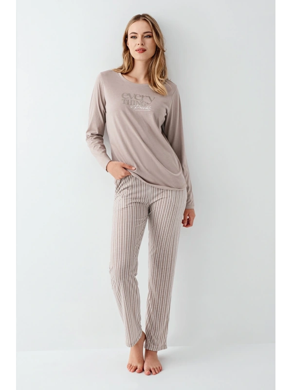 Arnetta 3424-s Kadın Uzun Kol Pijama Takım