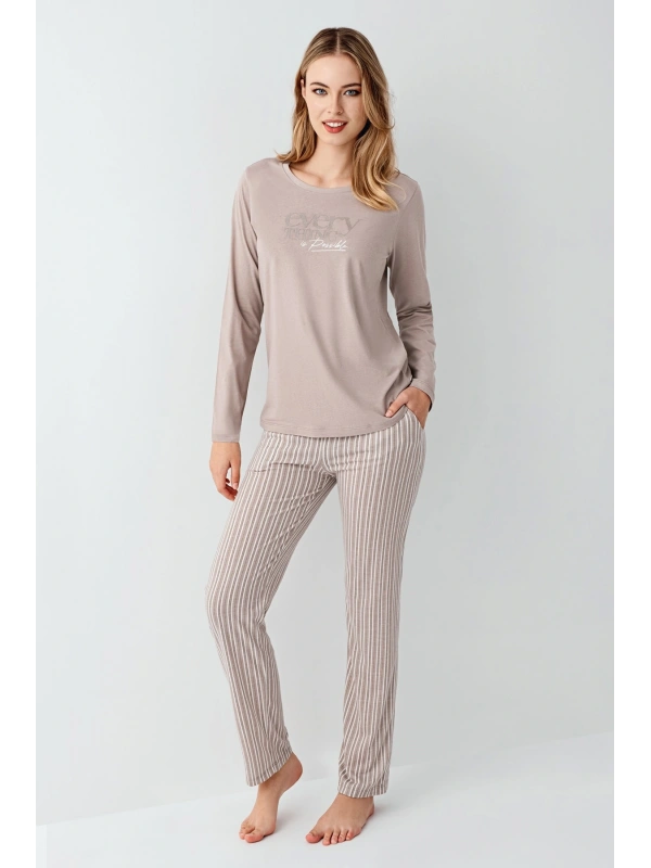 Arnetta 3424-s Kadın Uzun Kol Pijama Takım