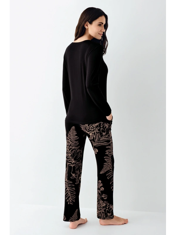 Arnetta 3439-s Kadın Uzun Kol Pijama Takım