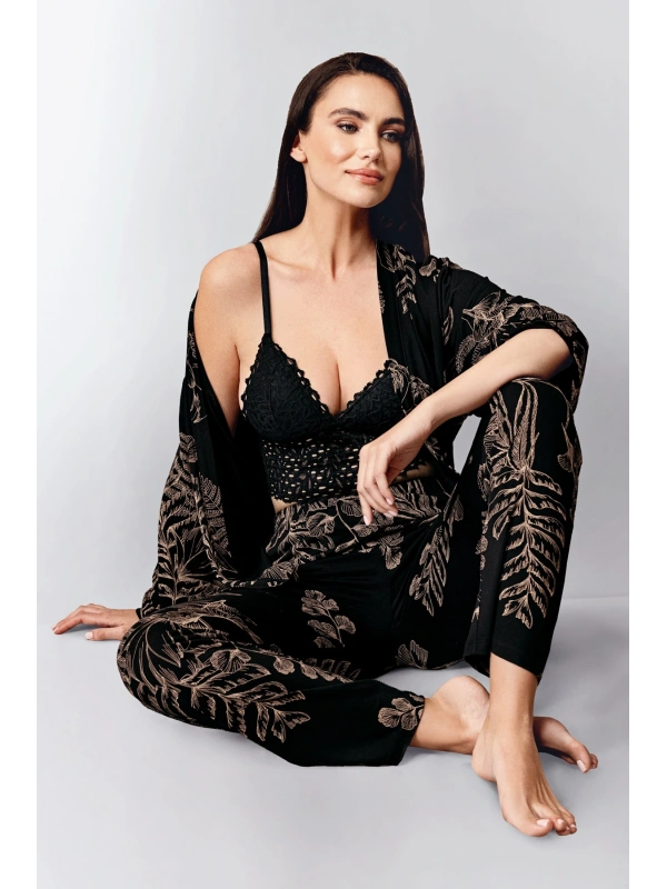 Arnetta 3442-s Kadın 3lü Pijama Takımı