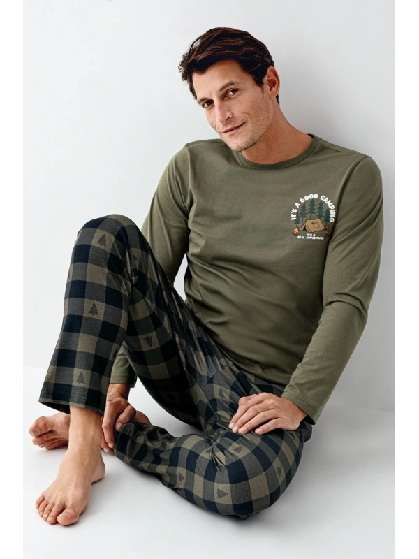 Arnetta 3500-s Erkek Uzun Kol Pijama Takım