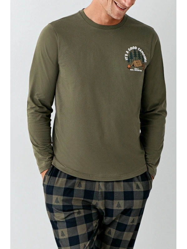 Arnetta 3500-s Erkek Uzun Kol Pijama Takım