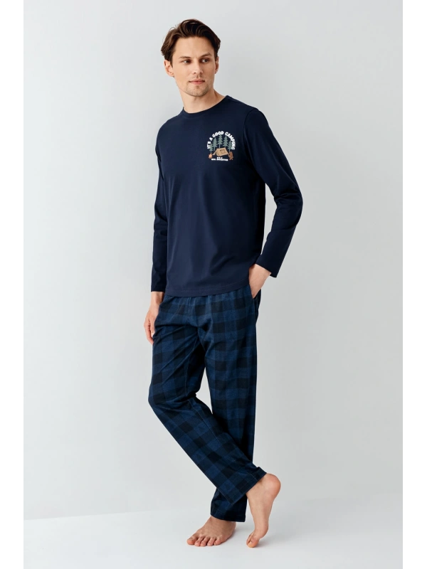 Arnetta 3500-s Erkek Uzun Kol Pijama Takım