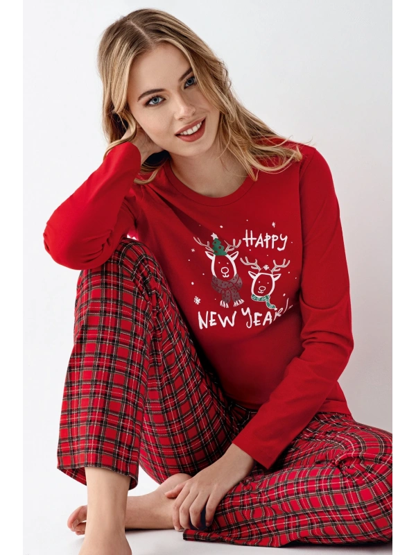 Arnetta 3514-s Kadın Uzun Kol Pijama Takım