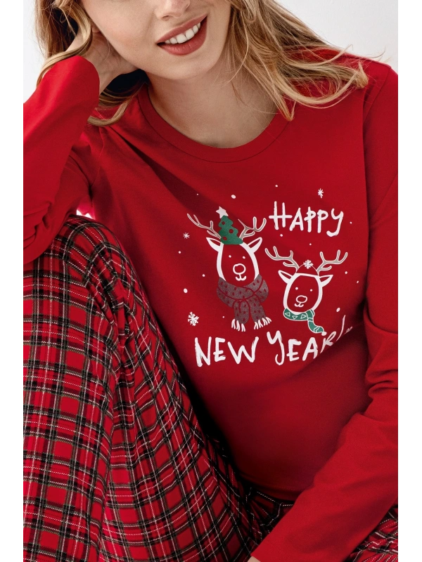 Arnetta 3514-s Kadın Uzun Kol Pijama Takım