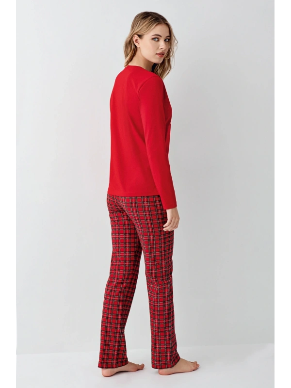 Arnetta 3514-s Kadın Uzun Kol Pijama Takım