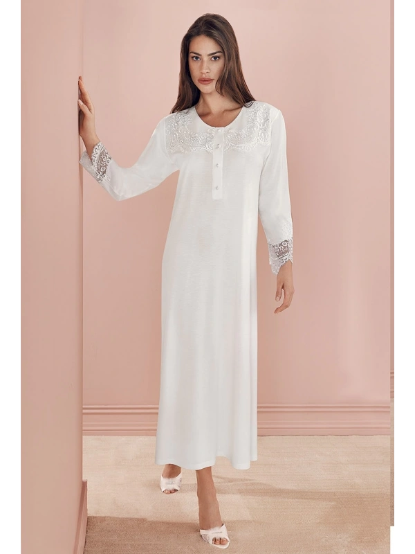 Espuar 737 Penye Uzun Gecelik Sabahlık Takım