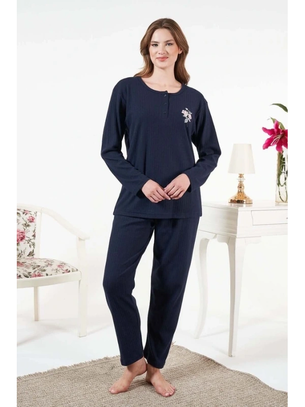 Estiva 25330 İnterlok Şardonlu Pijama Takımı