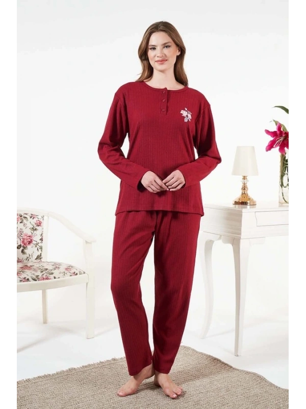 Estiva 25330 İnterlok Şardonlu Pijama Takımı