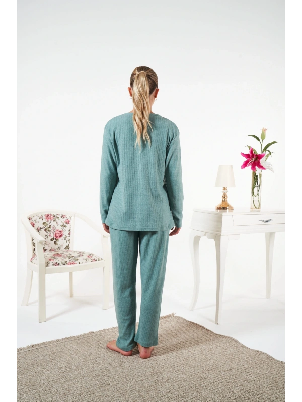 Estiva 25330 İnterlok Şardonlu Pijama Takımı