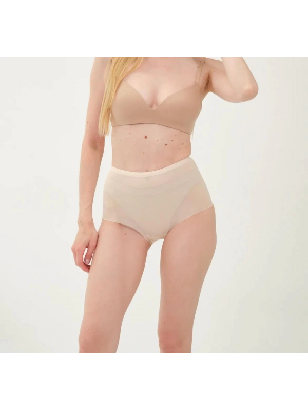 Freshness 0025 Lazer Kesim Tül Yüksek Bel Bato Korse