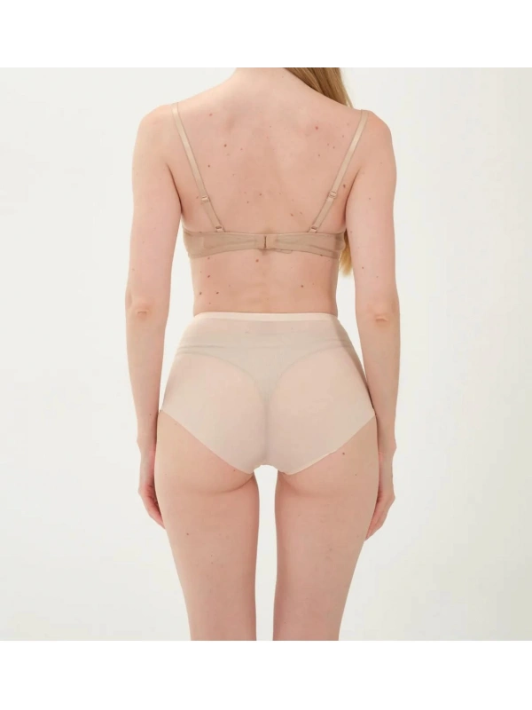 Freshness 0025 Lazer Kesim Tül Yüksek Bel Bato Korse