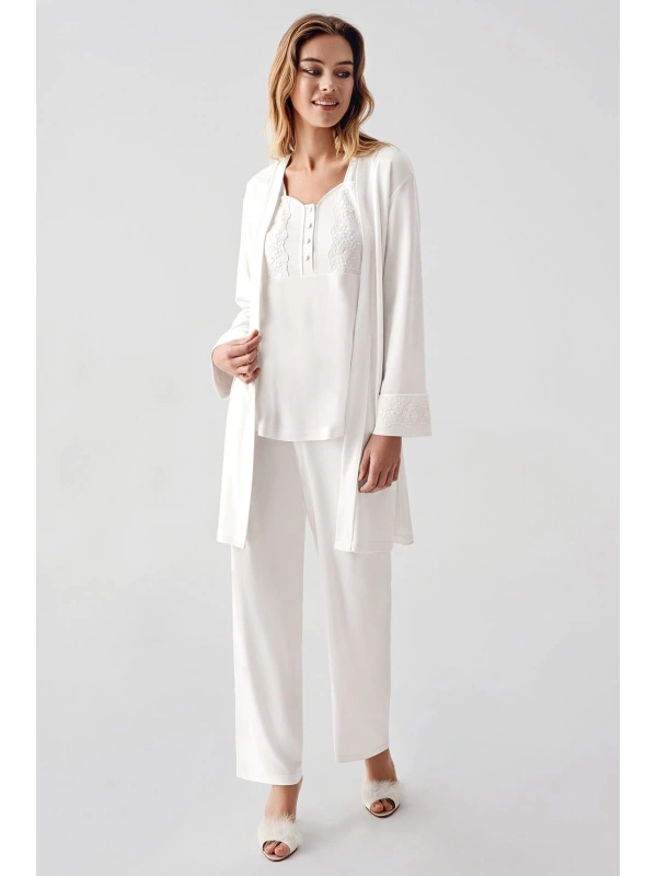 Freshness 321 Kadın Sabahlıklı Pijama Takımı