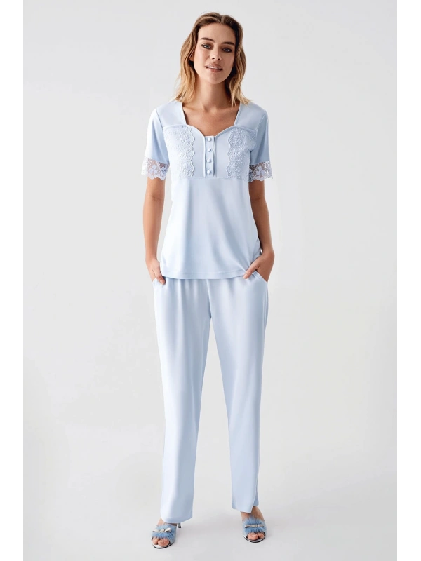 Freshness 321 Kadın Sabahlıklı Pijama Takımı