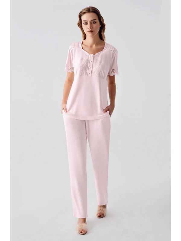 Freshness 322 Kadın Sabahlıklı Pijama Takımı