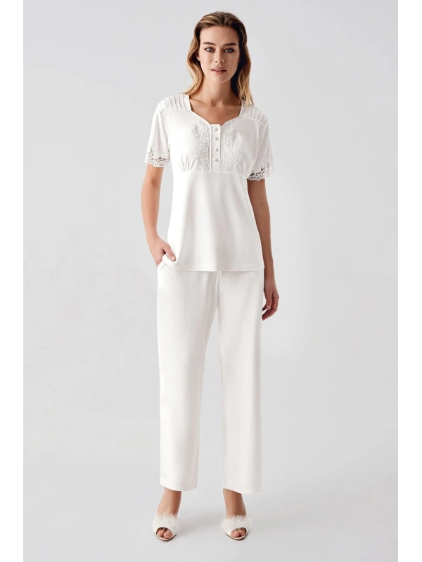 Freshness 322 Kadın Sabahlıklı Pijama Takımı