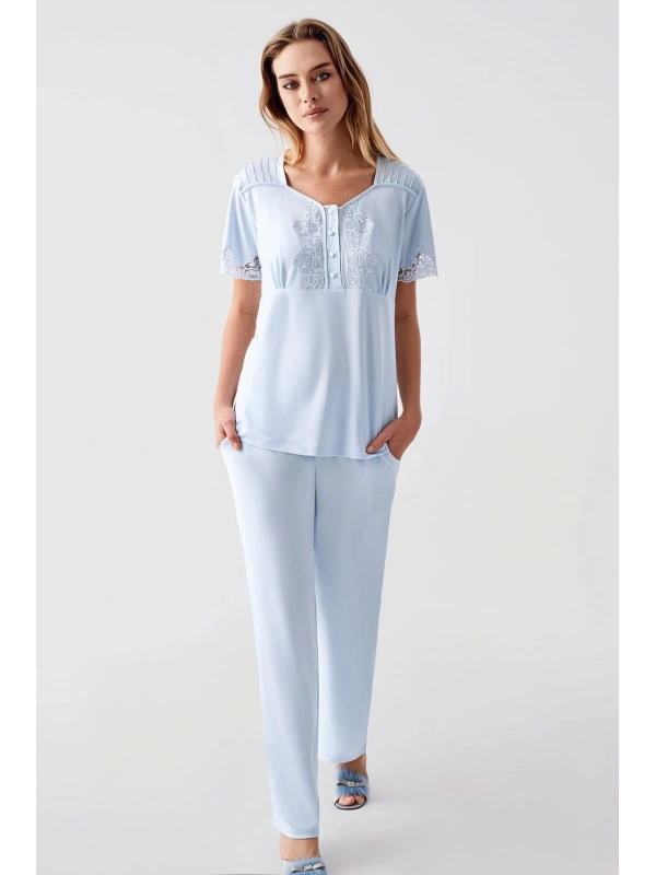 Freshness 322 Kadın Sabahlıklı Pijama Takımı