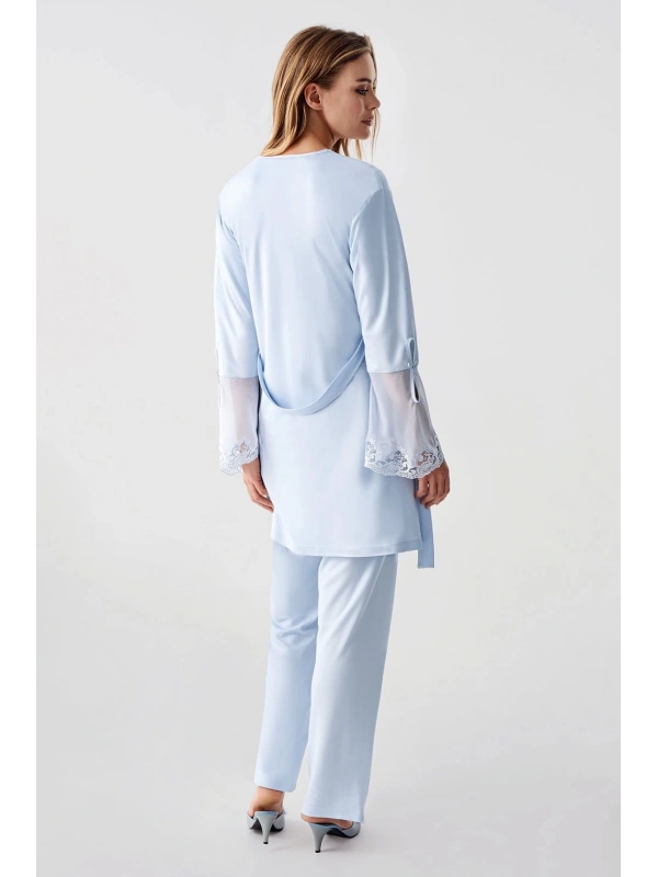 Freshness 322 Kadın Sabahlıklı Pijama Takımı