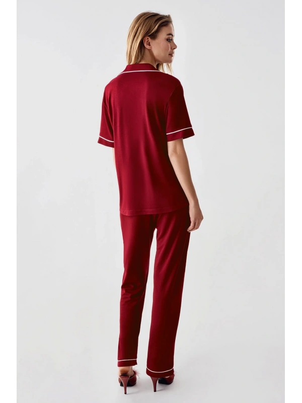 Freshness 324 Kadın 4lü Sabahlıklı Şorlu Pijama Takımı