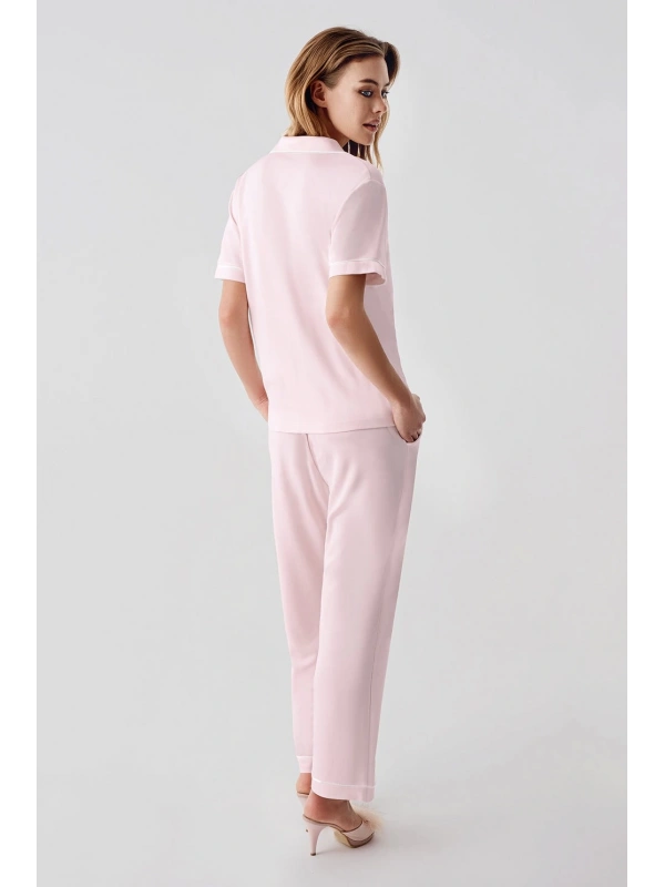 Freshness 324 Kadın 4lü Sabahlıklı Şorlu Pijama Takımı