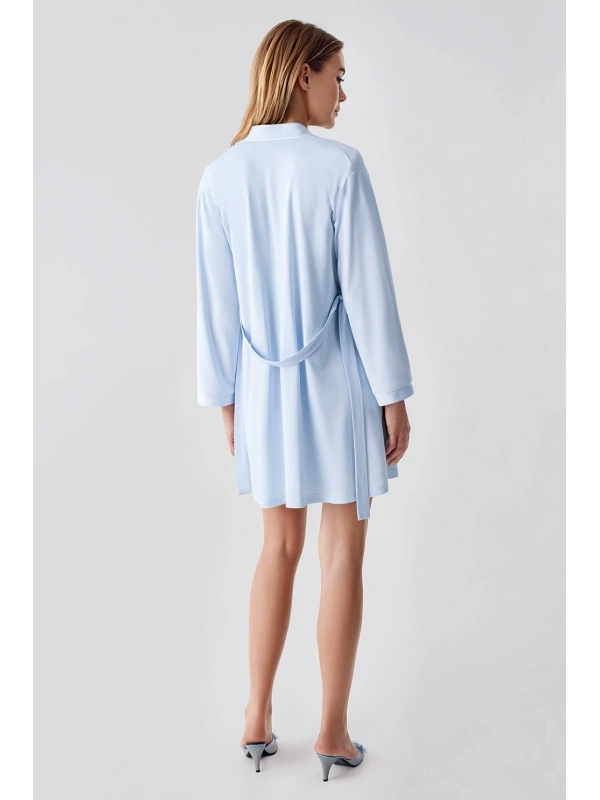 Freshness 324 Kadın 4lü Sabahlıklı Şorlu Pijama Takımı