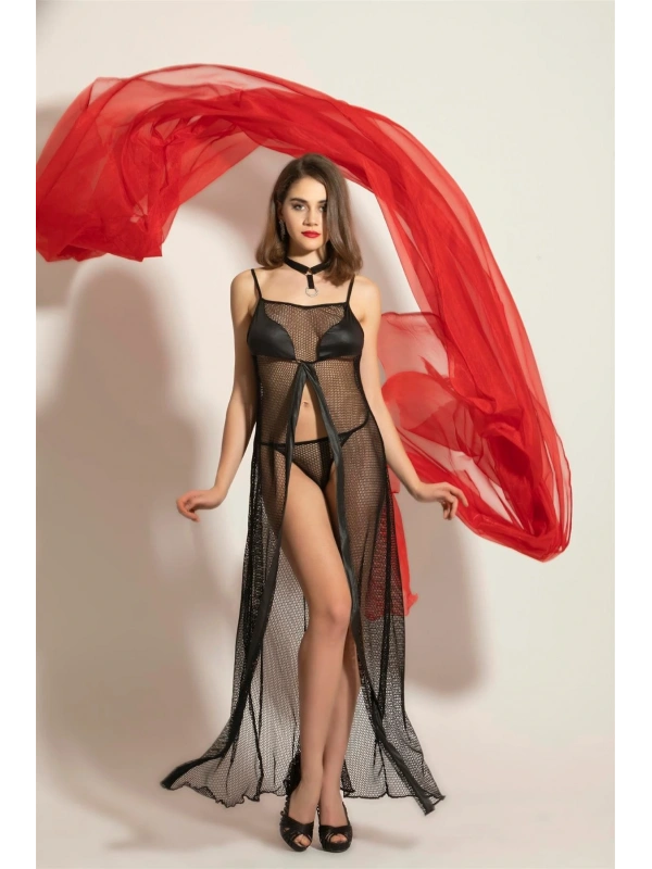 Gallipoli 6092 File Elbise Ve String Takım