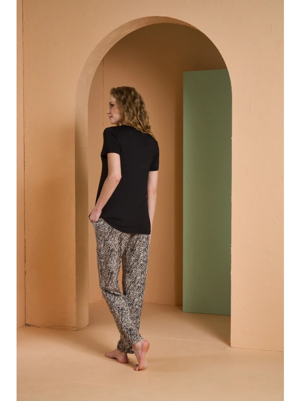 Pjs 27036 Kadın Kısa Kol Pijama Takımı