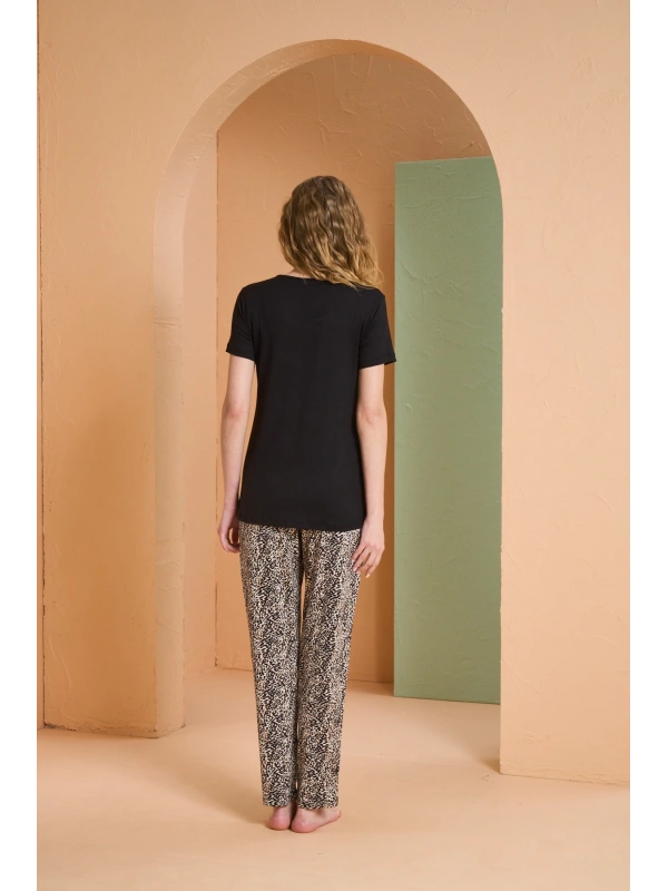 Pjs 27036 Kadın Kısa Kol Pijama Takımı