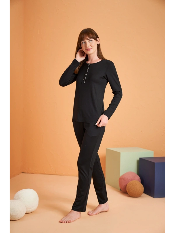 Pjs 28048 Kadın Patlı Pijama Takım