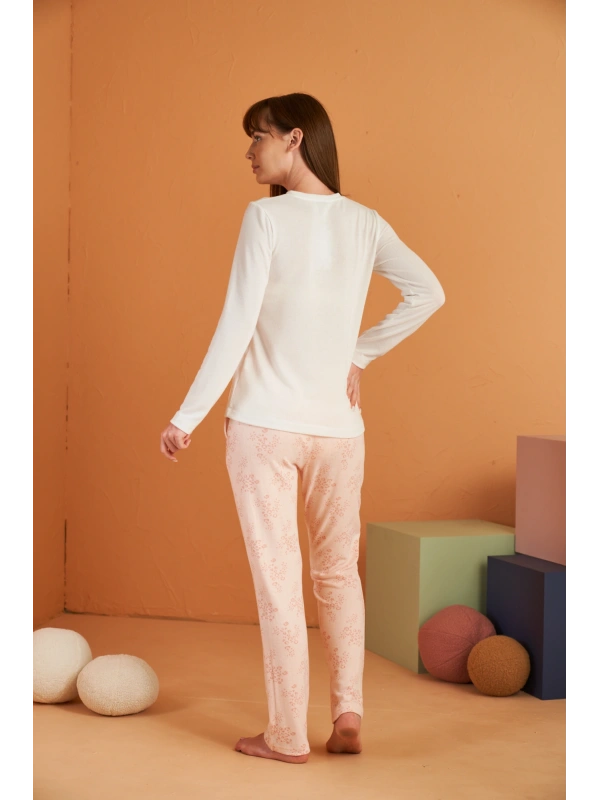 Pjs 28056 Kadın Patlı Pijama Takım