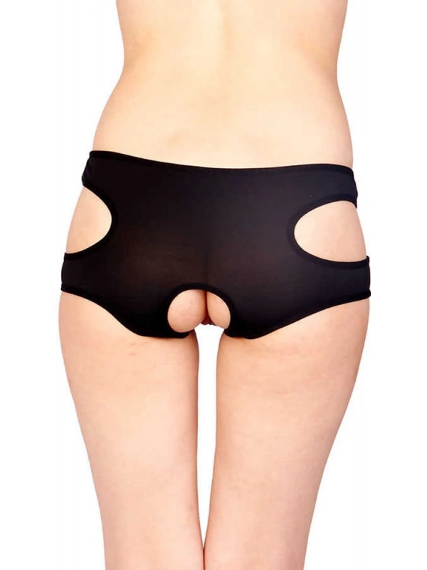 Siyah Özel Bölgesi Açık Fantazi Külot Brf1154