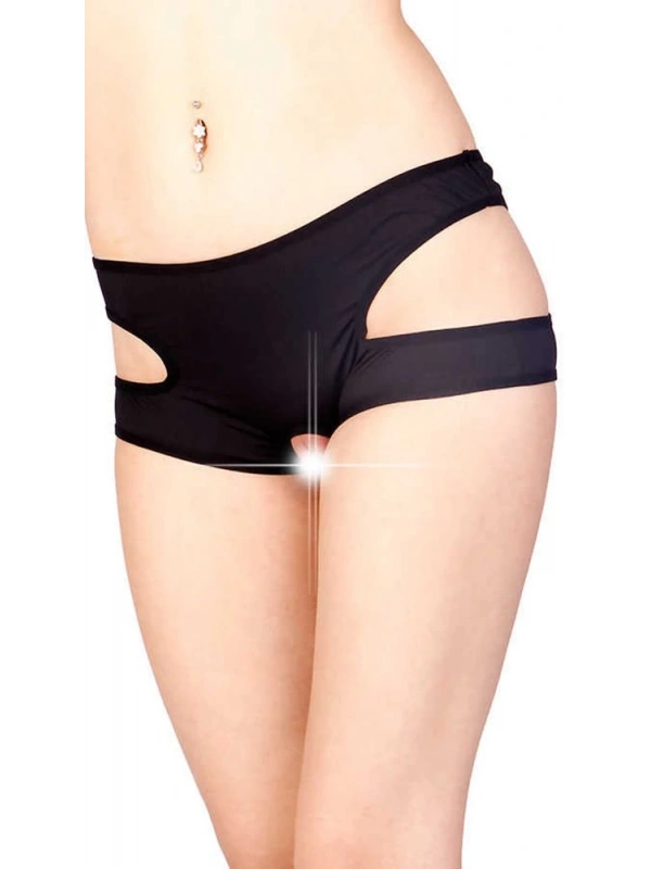 Siyah Özel Bölgesi Açık Fantazi Külot Brf1154