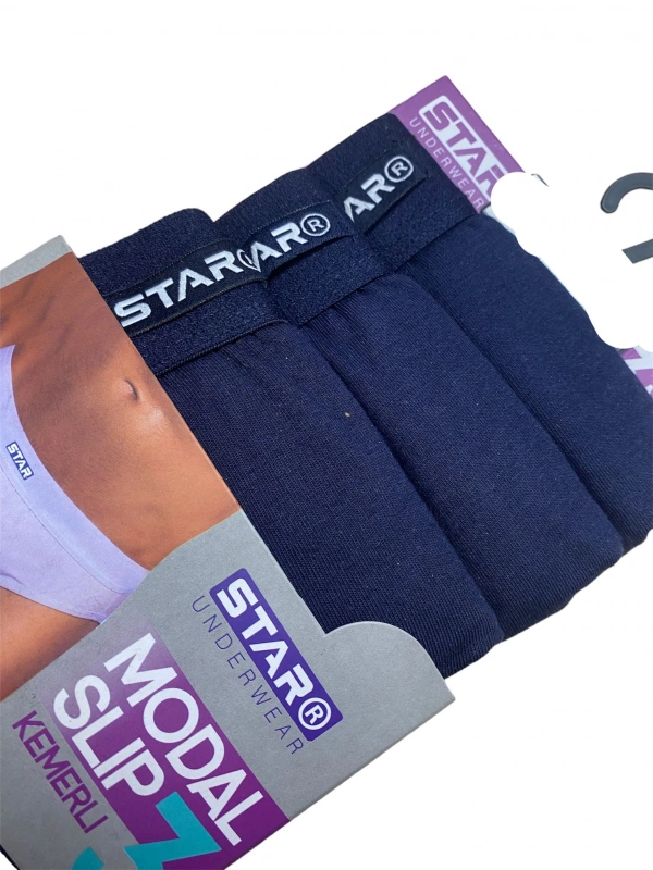 Star 109 Erkek 3lü Modal Slip