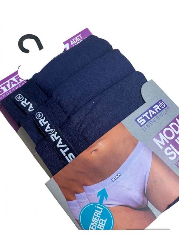 Star 109 Erkek 3lü Modal Slip