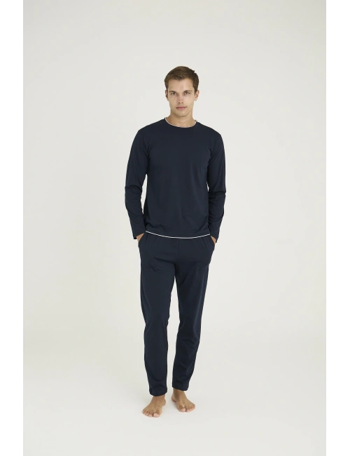 9222 Erkek O.yaka Pijama Takım