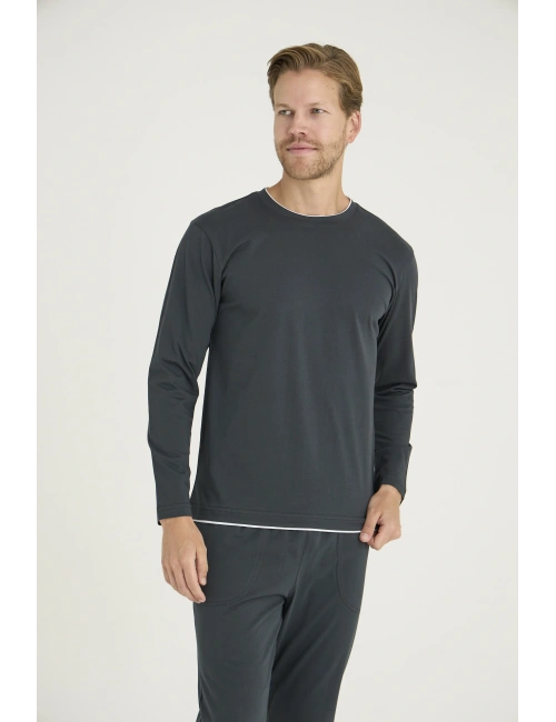 9222 Erkek O.yaka Pijama Takım