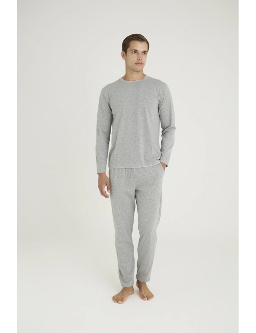 9222 Erkek O.yaka Pijama Takım