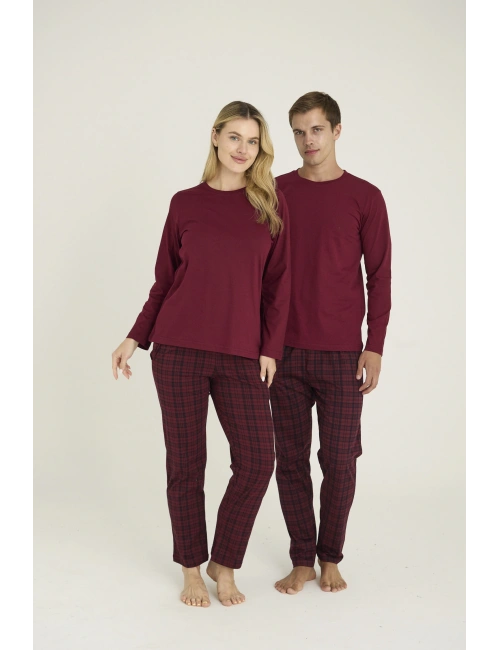 9273-k Kadın O.yaka Pijama Takım