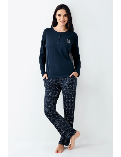 Arnetta 3429-s Kadın Uzun Kol Pijama Takım