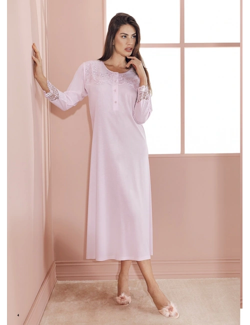 Espuar 737 Penye Uzun Gecelik Sabahlık Takım