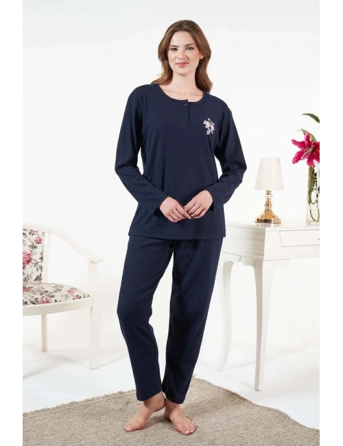 Estiva 25330 İnterlok Şardonlu Pijama Takımı