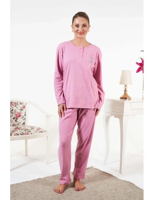 Estiva 25330 İnterlok Şardonlu Pijama Takımı