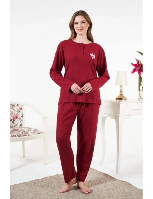 Estiva 25330 İnterlok Şardonlu Pijama Takımı