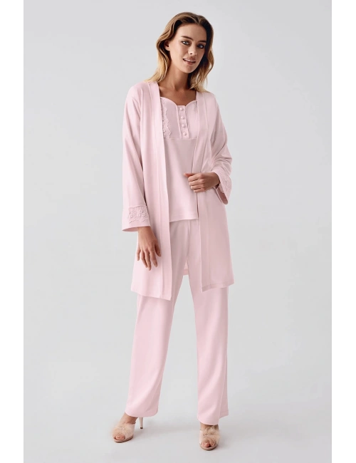 Freshness 321 Kadın Sabahlıklı Pijama Takımı