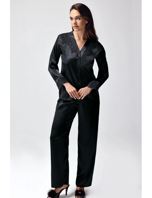 Freshness 9950-pt Saten Dantel Detaylı Pijama Takımı