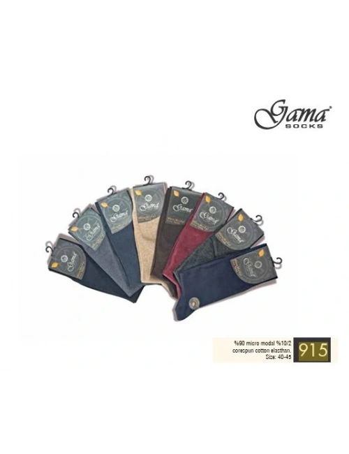 Gama 915 Erkek Mikro Modal Core Spun Pamuk Çorap