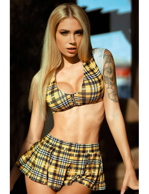 Nightlight 3371 Ekose Fantazi Öğrenci Kostümü