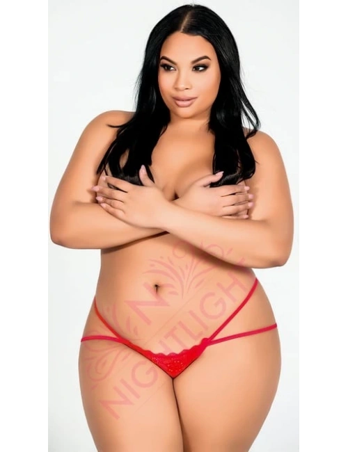 Nightlıght 9133 Büyük Beden Erotik Özel Bölgesi Açık Külot