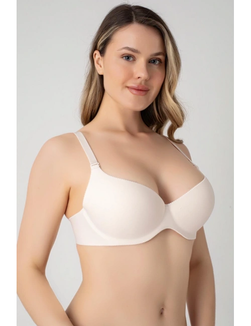 Nurteks 1005 Kadın Lazer Kesim Desteksiz Sütyen